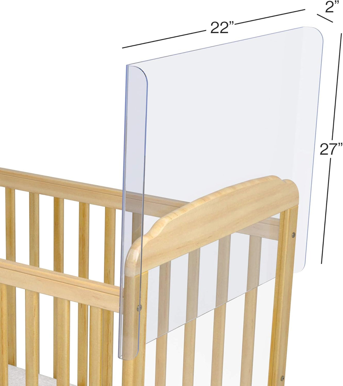 Clear Plexiglass Crib Divider Single Panel G805