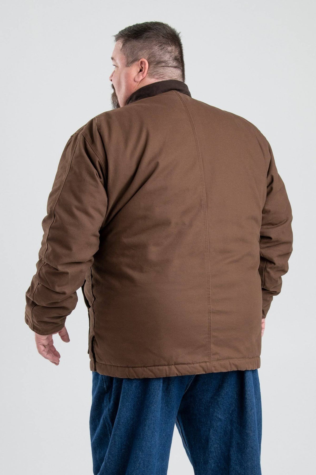 Washed Chore Coat Olive S Regular A95786