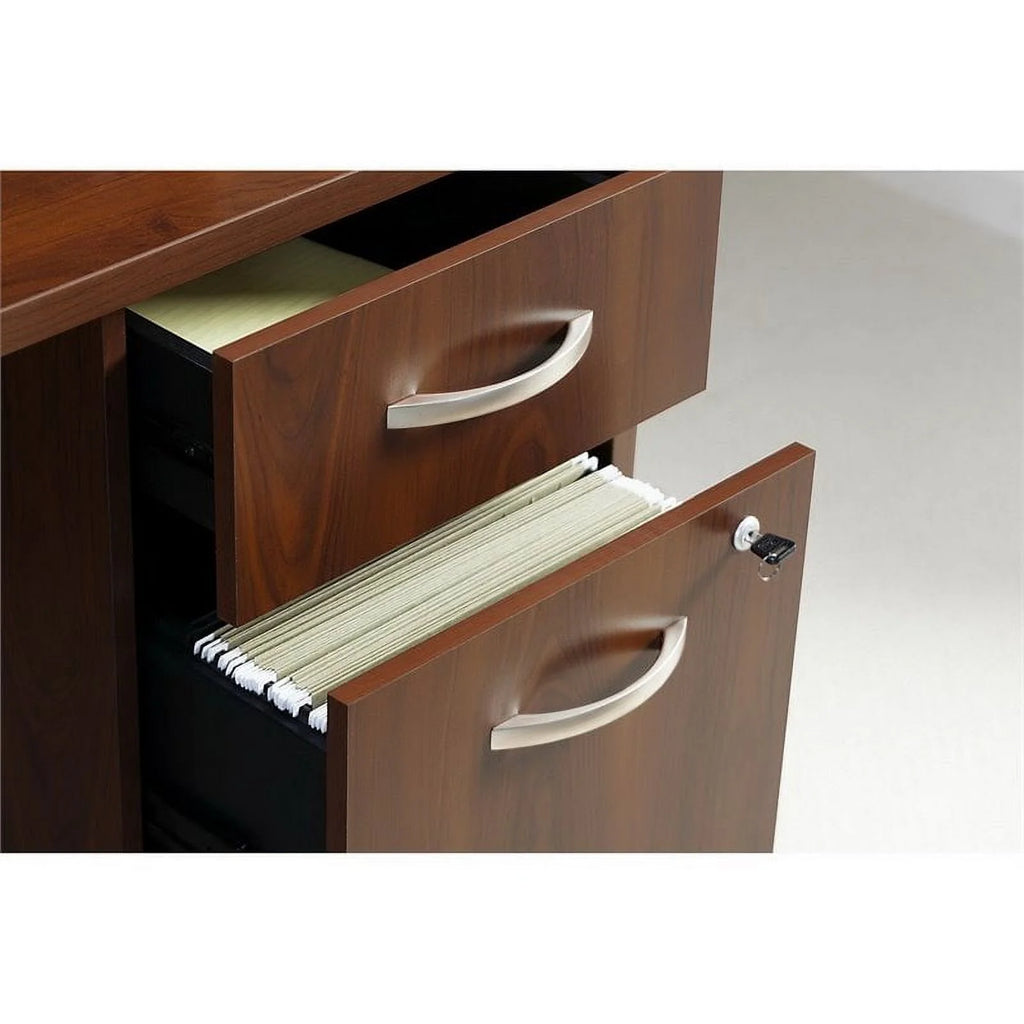 72" U-Shaped Desk with Pedestal D71318