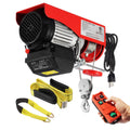 440lbs Automatic Electric Cable Hoist with Wireless Remote Control 120V Overhead Winch, 38ft Lifting Height W3471