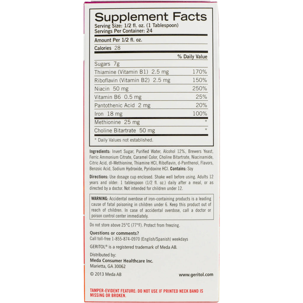 Liquid B-Vitamins 12 oz (Pack of 3) K58322