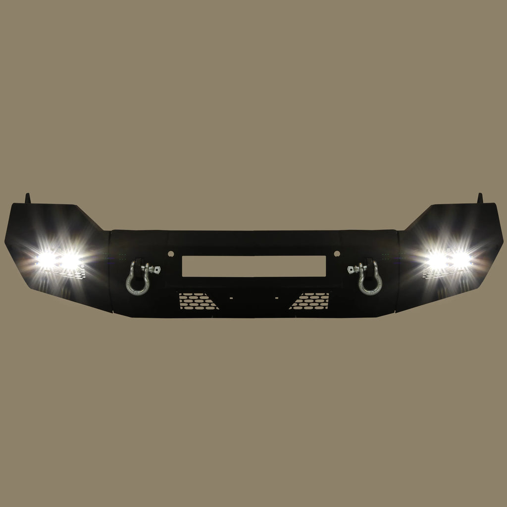 Front Bumper with D-Ring LED Fog Light J38698