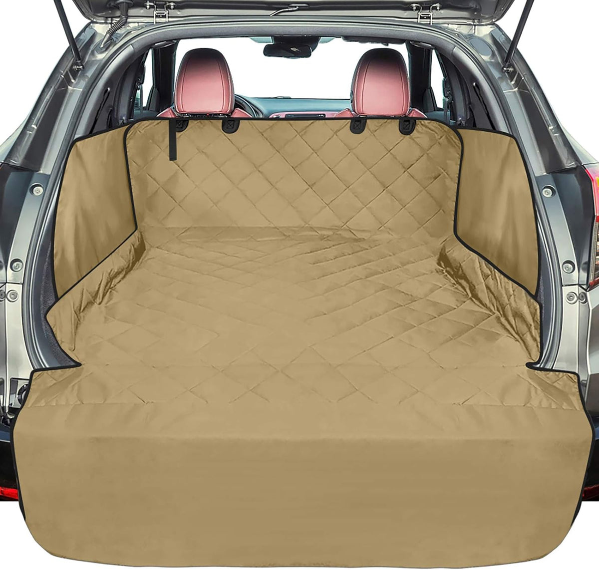 Water Resistant Pet Cargo Cover with Bumper Flap W226563