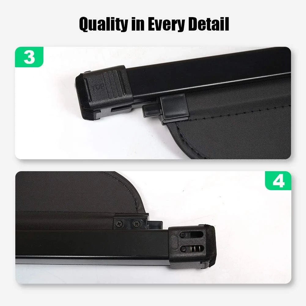 Retractable Cargo Cover for Subaru Crosstrek Impreza, Black T314399