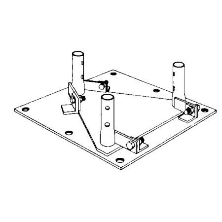 25g Hinged Base Plate V7769