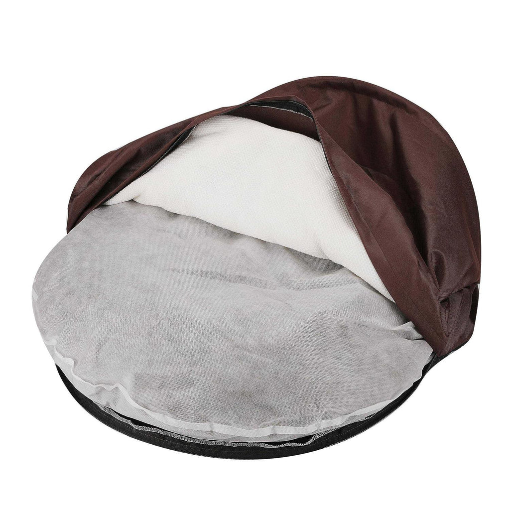 Oxford Sherpa Pet Cave and Round Pet Bed C505773