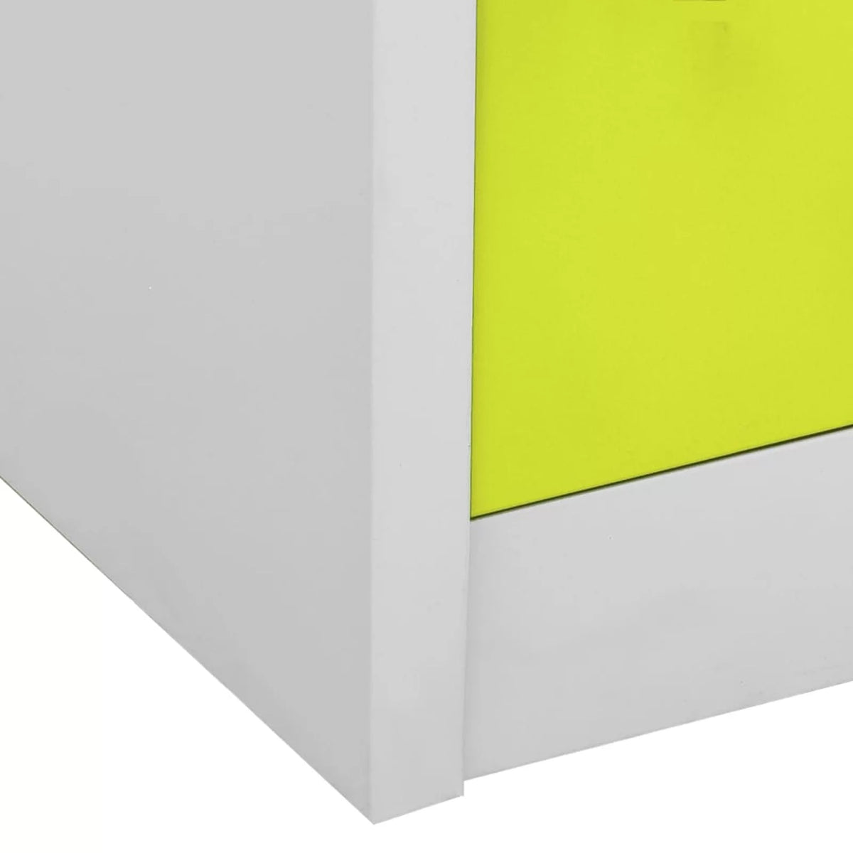 Green 9 Lockable Storage Cabinet Steel File Cabinet Q473130