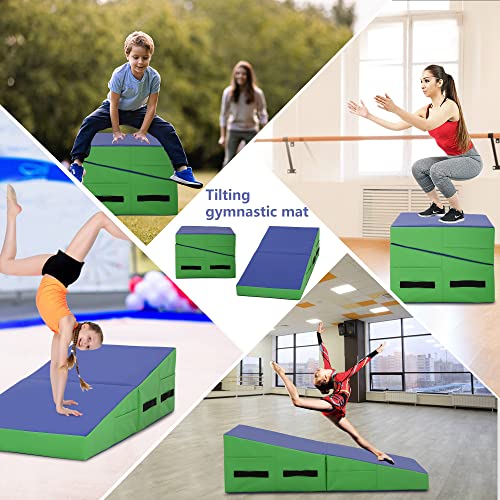 48"x24" Folding Incline Cheese Wedge Gymnastics Mat E5766