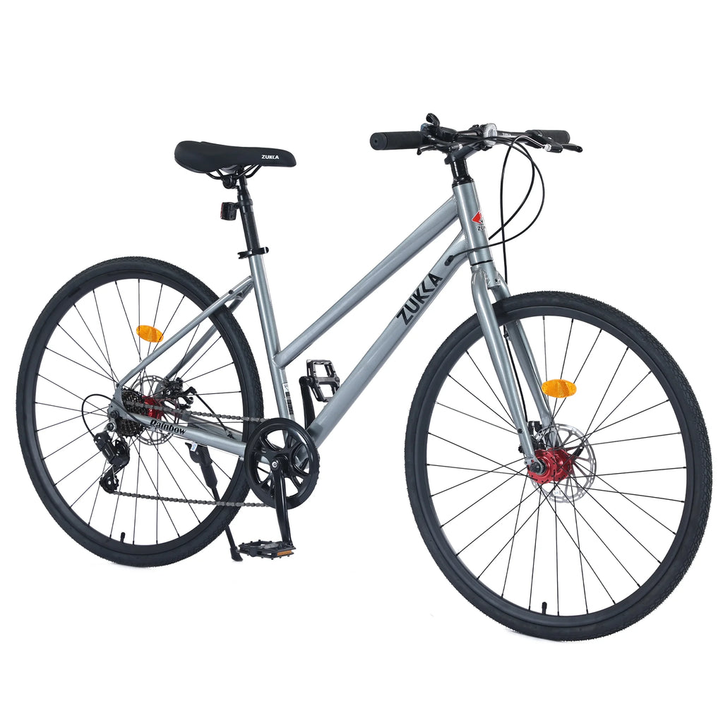 Aluminum Alloy 700C 7 Speed Light Blue City Bike L7133