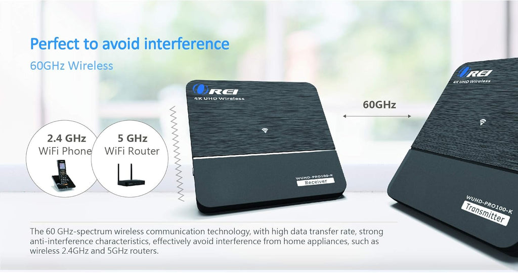 Wireless Pro UltraHD HDMI Extender Transmitter & Receiver Dongle A441071