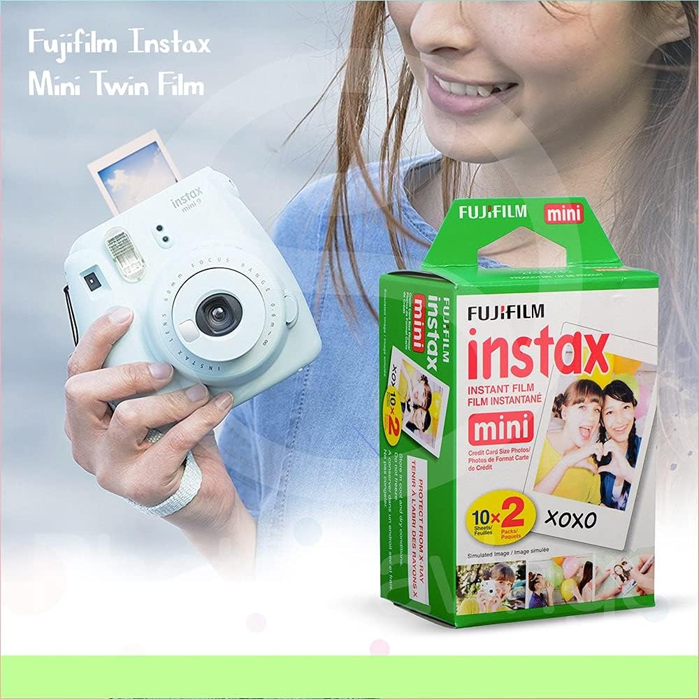 Instax Mini 40 Instant Film Camera with 20 Sheets Instant Mini Film C693