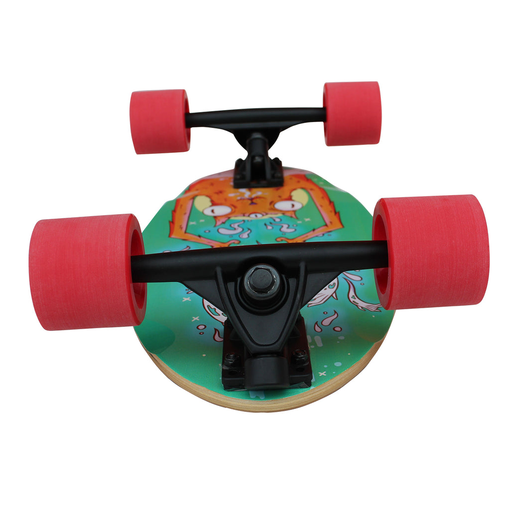 Novelty Cat Cruiser 19" 7ply Maple Skateboard F31362