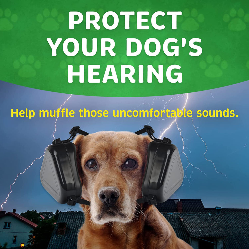 [2 Pack] Dog Ear Muffs for Hearing Protection M9390