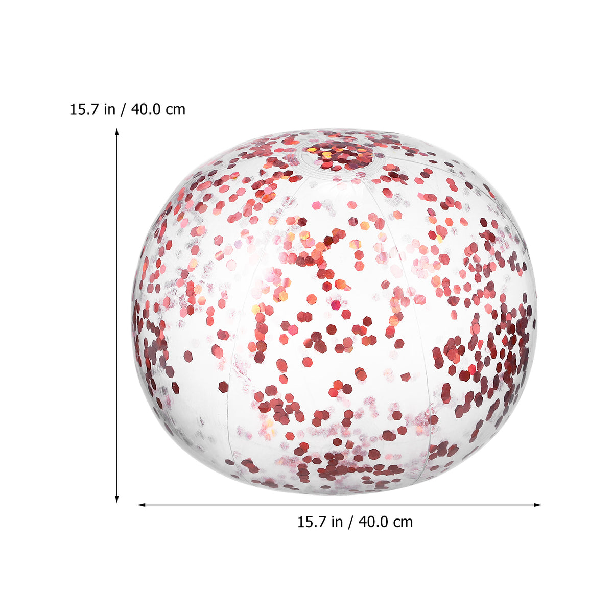 Giant Inflatable Ball Sequin Beach Toy V608
