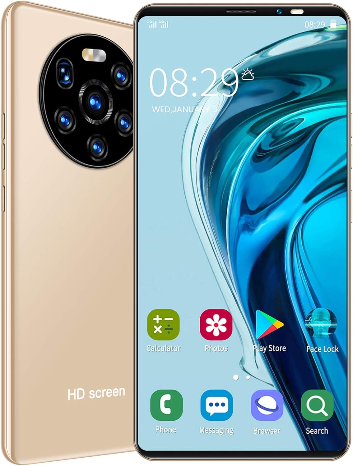 Gold Unlocked Smartphone Z565680
