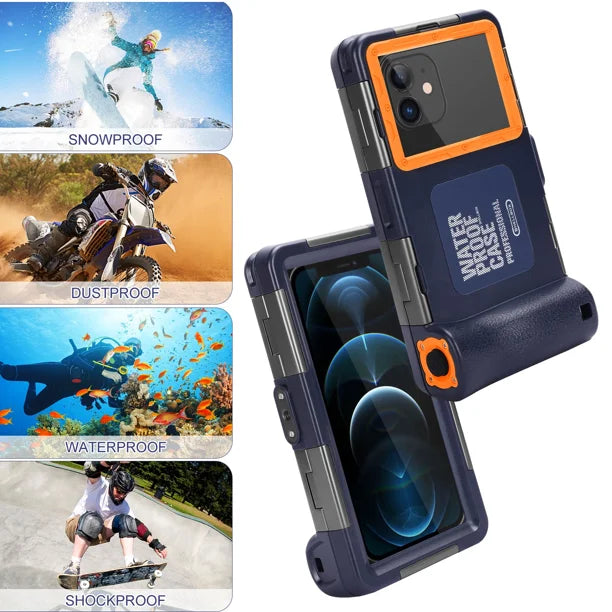 Waterproof Protective Case for Phones Up to 6.9 Inch H93329