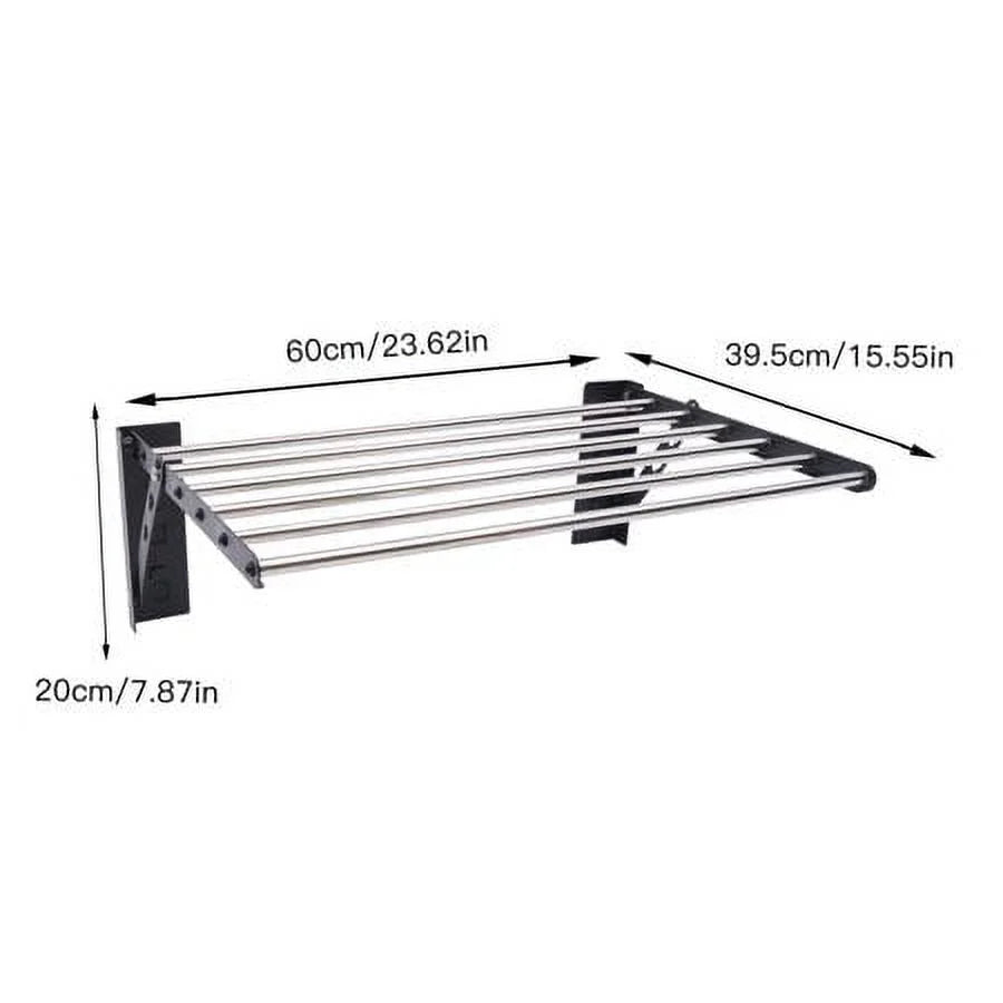 Wall-mount Folding Laundry Drying Rack X181
