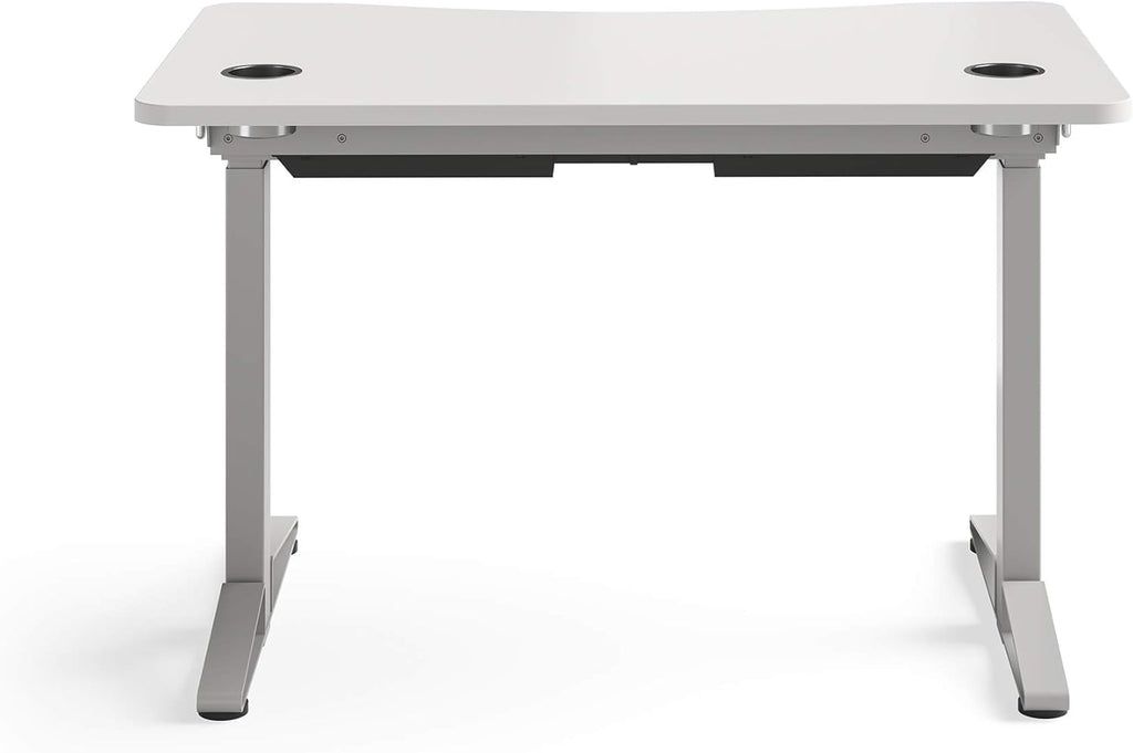 Electric Height Adjustable Sit to Stand Desk, White K13551