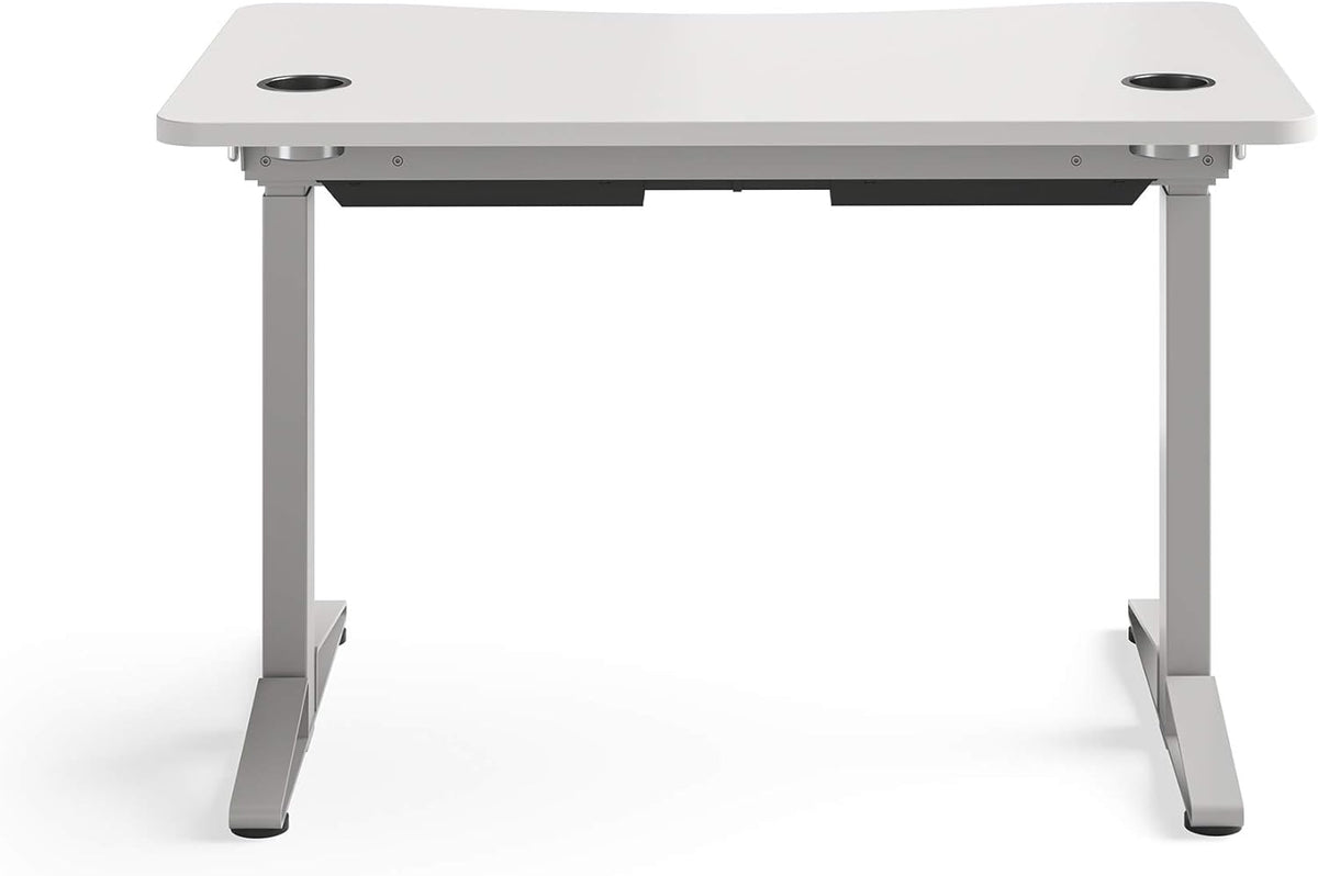 Electric Height Adjustable Sit to Stand Desk, White K13551