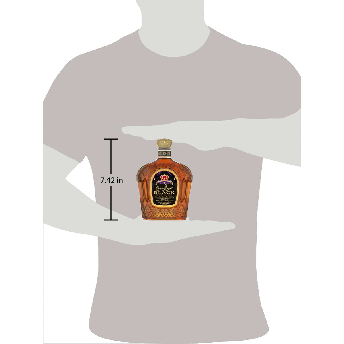 Black Blended Canadian Whisky 750 mL 45% ABV C1853