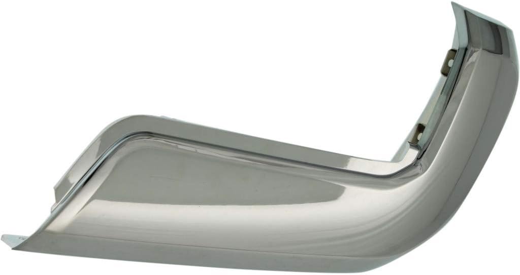 Chrome Plastic Rear Bumper End Cap Pair for Toyota Tacoma 2016-2020 C574