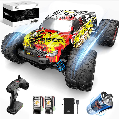 1:14 Scale 4WD Remote Control Monster Truck with 2 Rechargeable Battery W79519