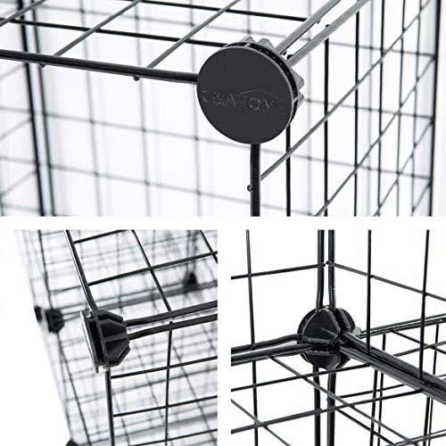 12-Cube Metal Wire Storage Organizer Q9000