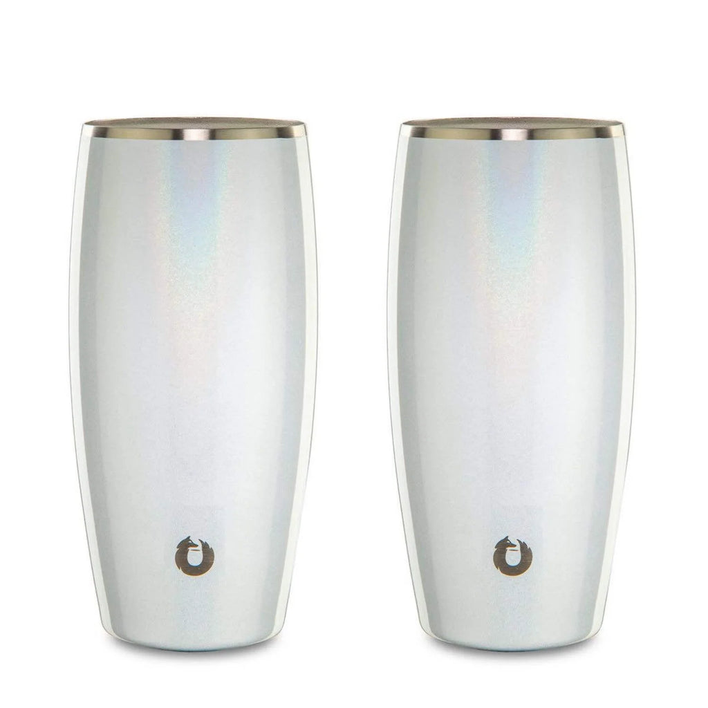 Stainless Steel Beer Glass Set of 2 B39654