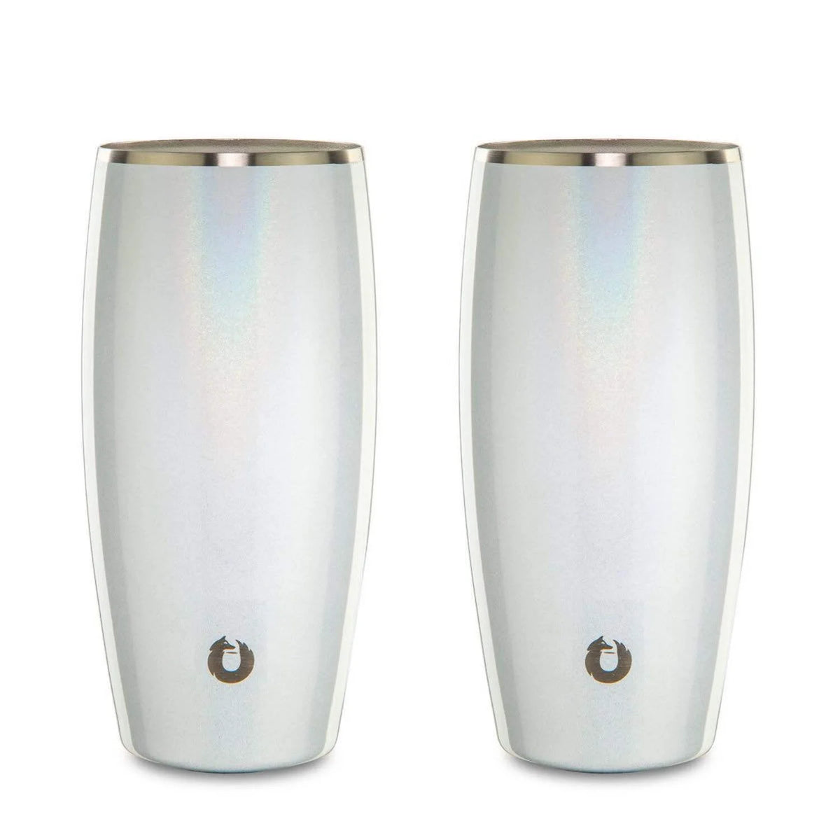 Stainless Steel Beer Glass Set of 2 B39654