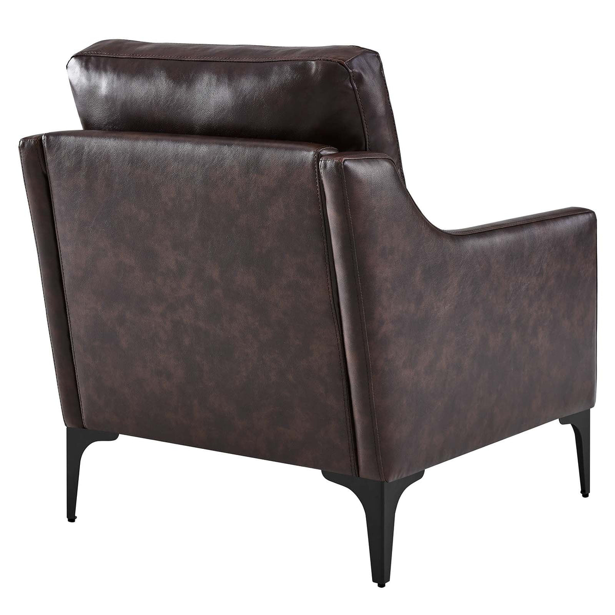 Brown Leather Armchair V62897