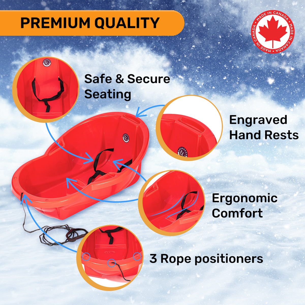 Baby Plastic Sleds W327875