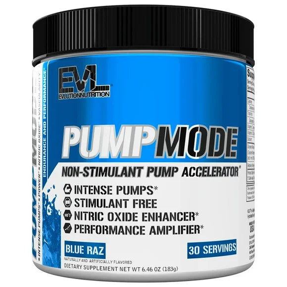 Nitric Oxide Booster Pre Workout Powder 30 Servings Blue Raz S122876