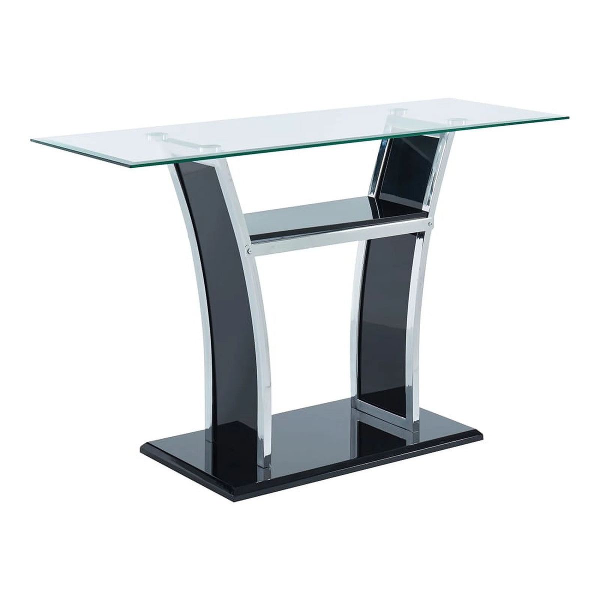 Black 3-Piece Metal Coffee Table Set K7370
