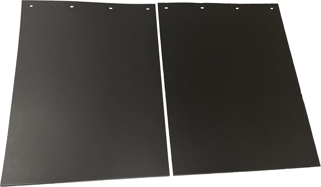 Ribbed Anti-Spray Mud Flaps 30" x 24" 3/8" Thick One Pair Pack of 2 X809