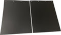 Ribbed Anti-Spray Mud Flaps 30" x 24" 3/8" Thick One Pair Pack of 2 X809