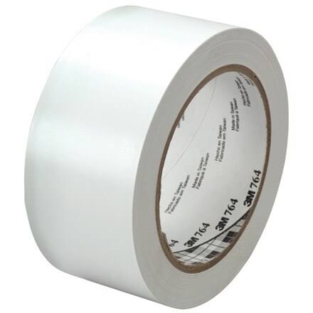 White 2x22 Vinyl Tape Roll Q36603
