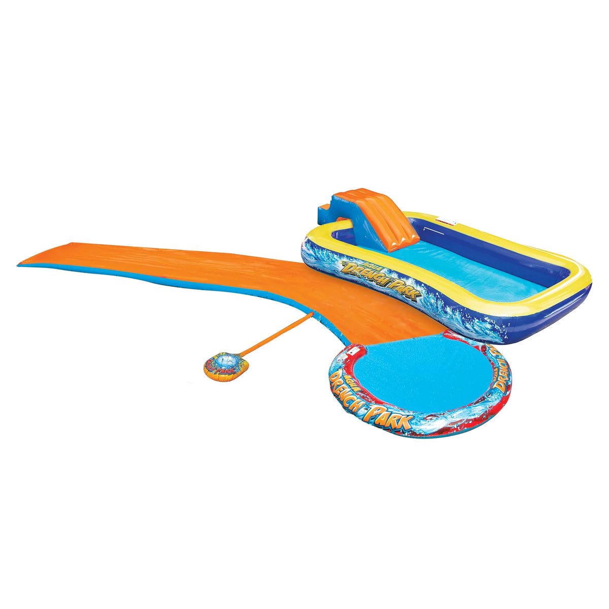 3-In-1 Splash Park with Pool, Sprinkler & Waterslide C943798