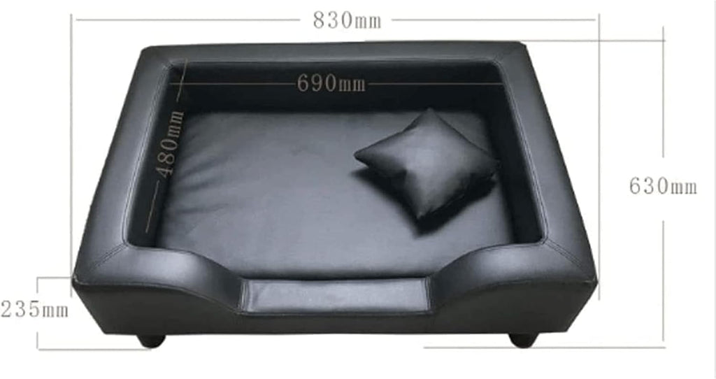 Waterproof PU Leather Pet Bed R410