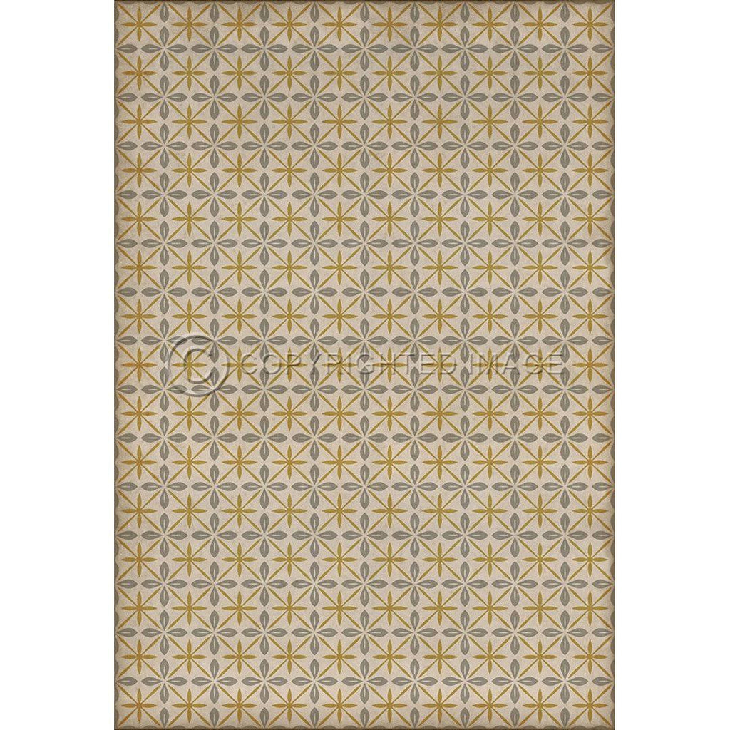 Pattern 81 Vinyl Floorcloth, 38in x 56in Q9470