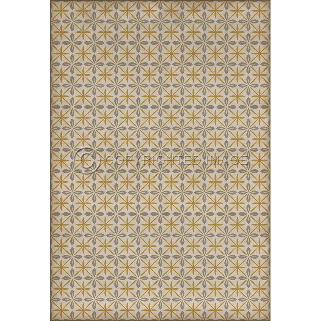Pattern 81 Vinyl Floorcloth, 38in x 56in Q9470