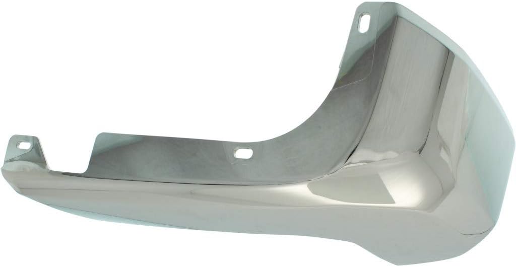 Chrome Plastic Rear Bumper End Cap Pair for Toyota Tacoma 2016-2020 C574