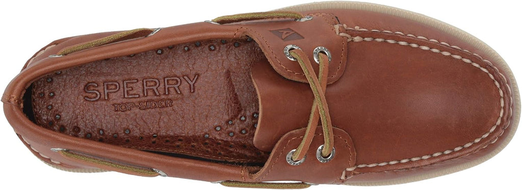 Men's Leather Boat Shoe Tan E69933