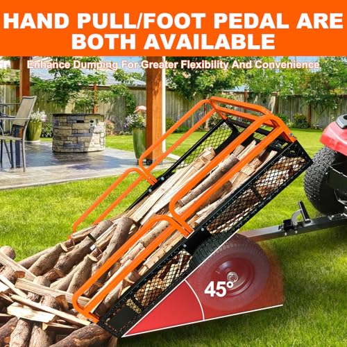 Heavy Duty Steel Utility Garden Cart with Removable Sides R843