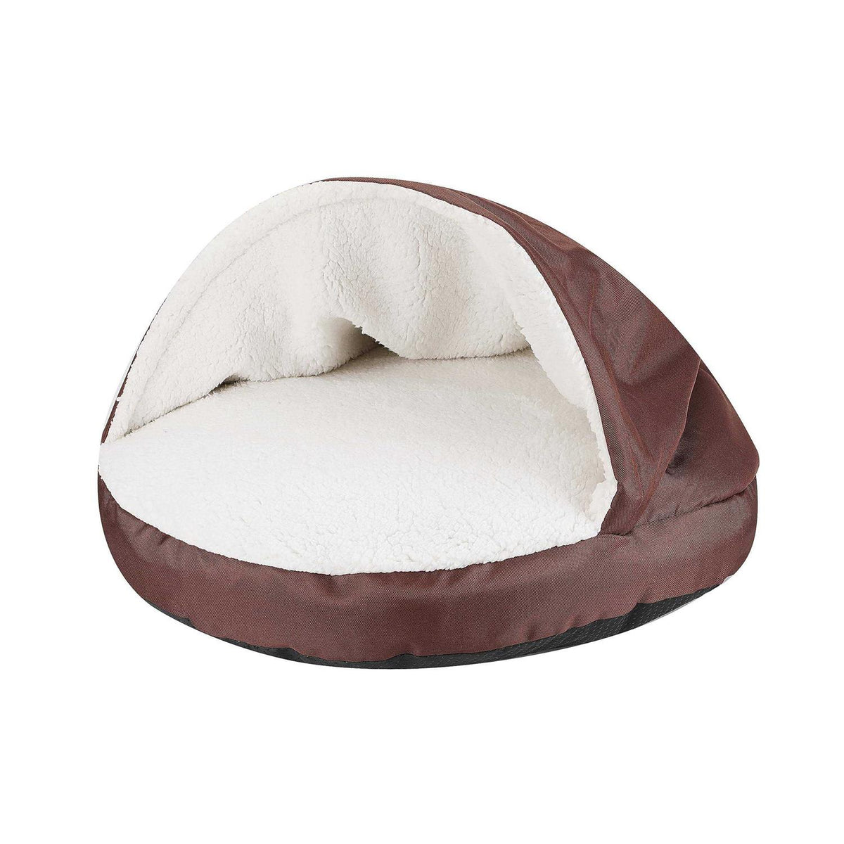 Oxford Sherpa Pet Cave and Round Pet Bed C505773