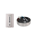 Polished Nickel Hand-Held Remote Control Transmitter Receiver Hub R419