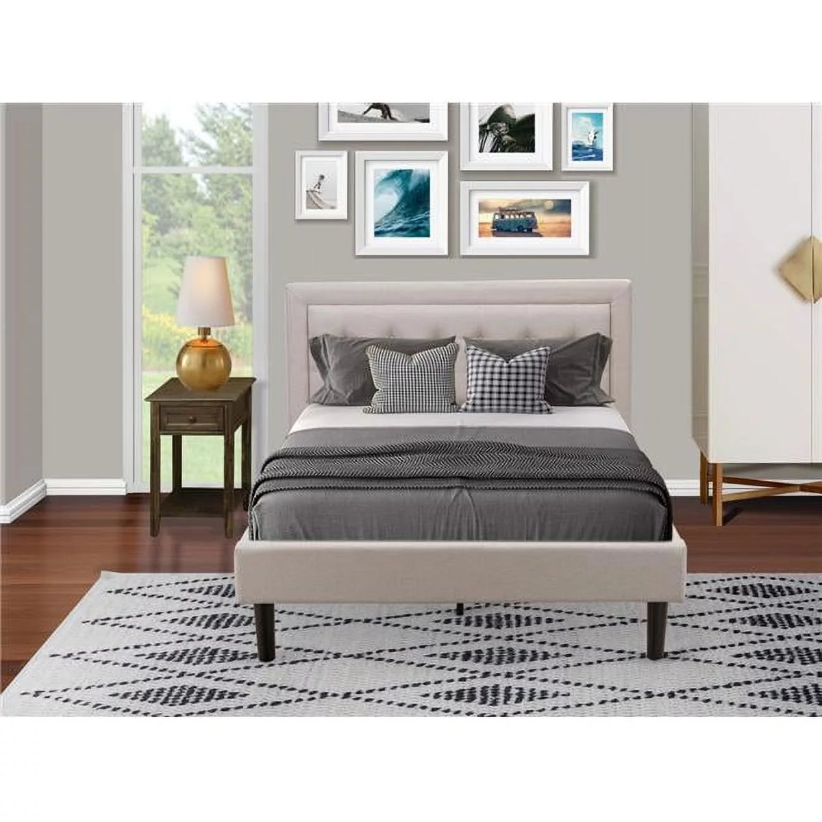2 Piece Wood Bedroom Set N660410