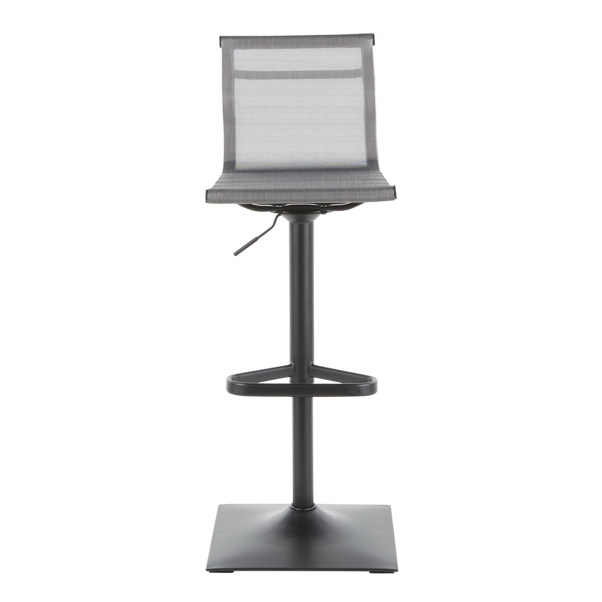 Black Silver Barstool Y828