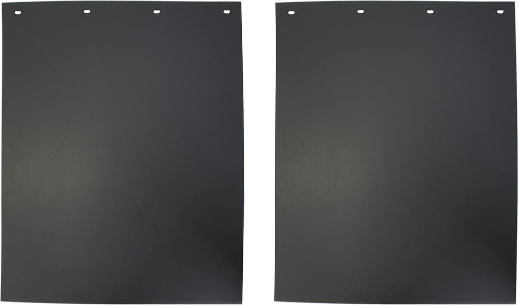Ribbed Anti-Spray Mud Flaps 30" x 24" 3/8" Thick One Pair Pack of 2 X809