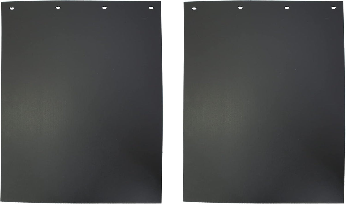 Ribbed Anti-Spray Mud Flaps 30" x 24" 3/8" Thick One Pair Pack of 2 X809