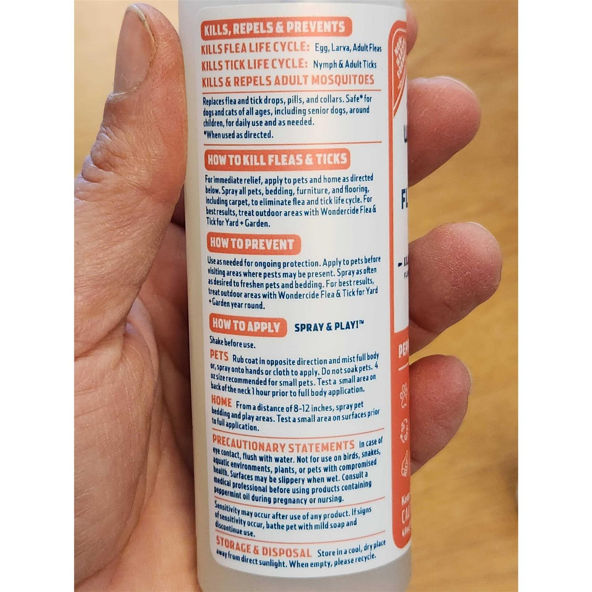 Flea Tick Spray for Pets N122